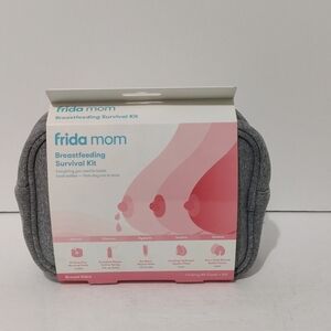 Frida Mom Breastfeeding Survival Kit Reusable Hot & Cold Packs/Nipple Pads/Cream